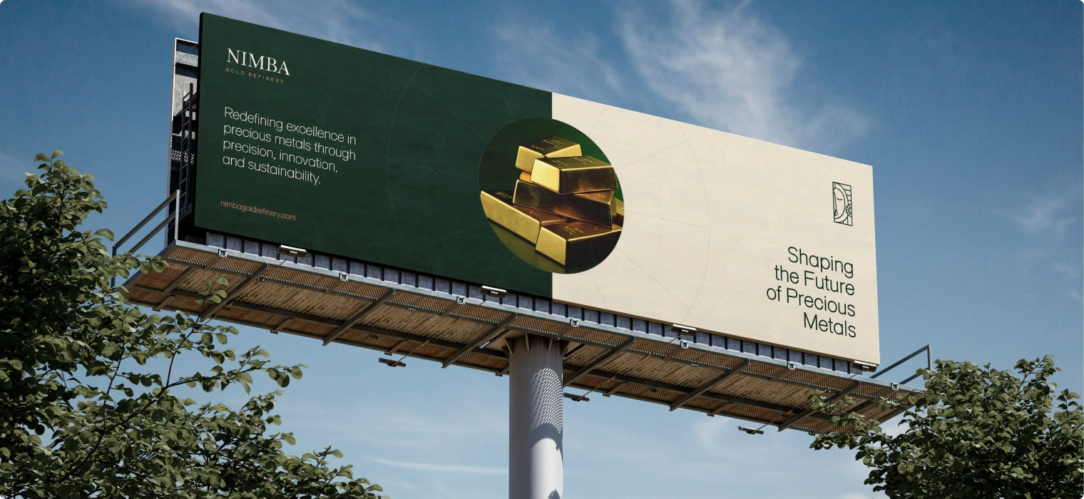 Nimba Gold branding and website design
