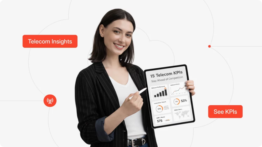 15 telecom KPIs: track to stay ahead of the competition