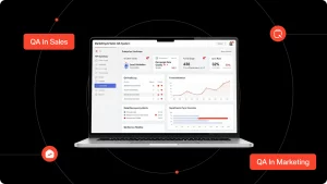 marketing and sales qa in specialized departmental systems