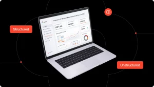 integration of structured and unstructured data in the edw